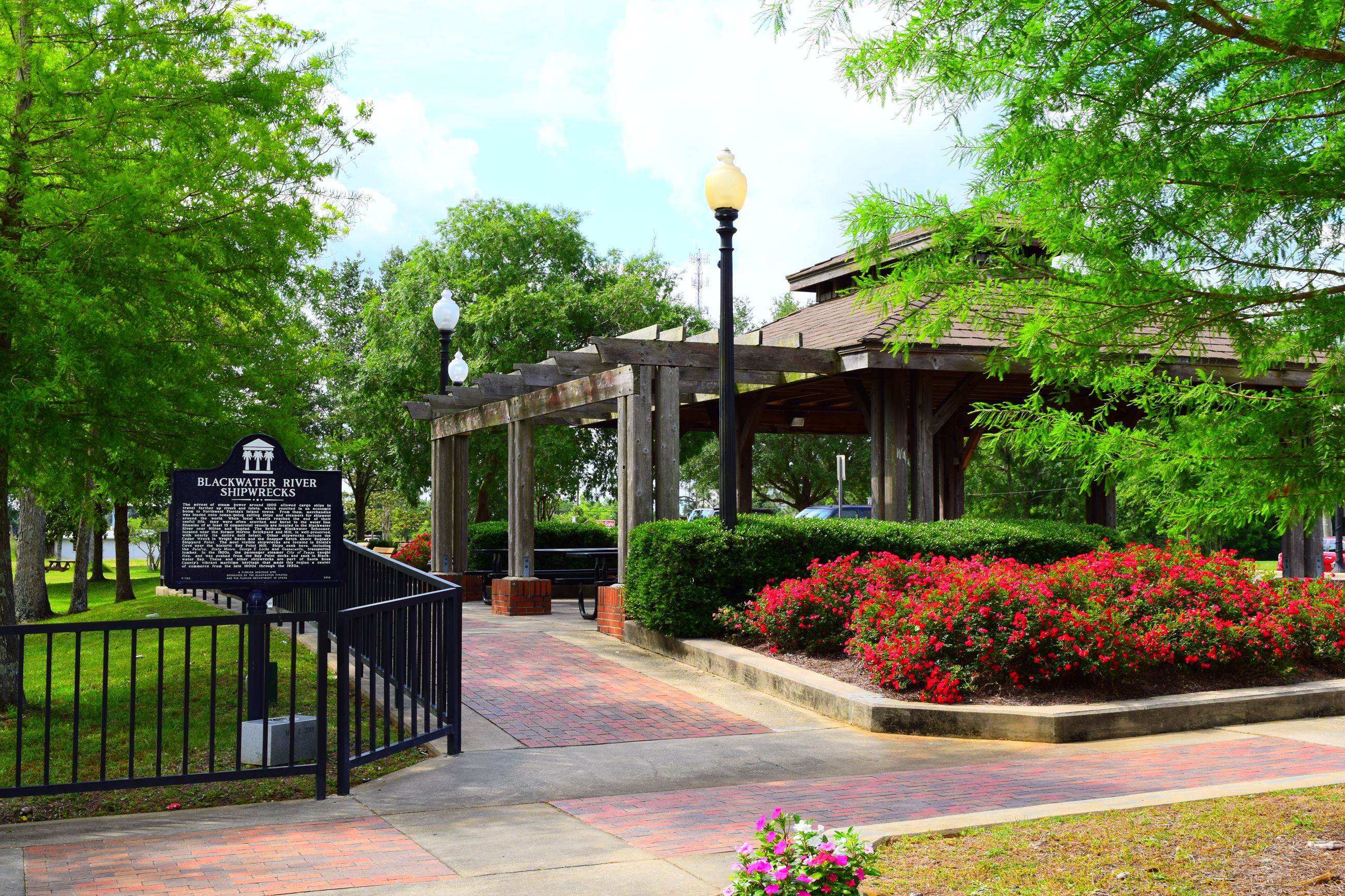 Photo Gallery • Riverwalk Park in downtown Milton